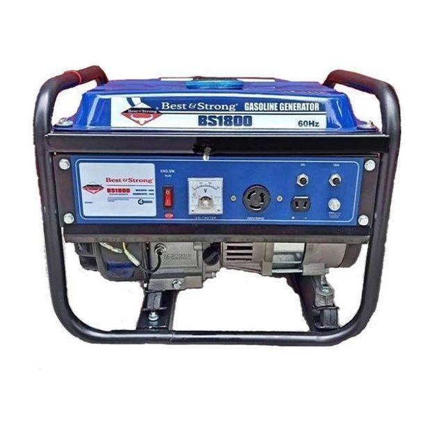 Best & Strong BS1800 4-Stroke Gasoline Generator 1100W - KHM Megatools Corp. Best & Strong BS1800 4-Stroke Gasoline Generator 1100W - KHM Megatools Corp.